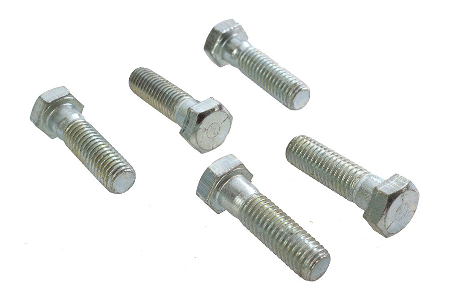 V-Twin - Zinc Hex Cap Bolts 1/2 inch-13 x 2 inch