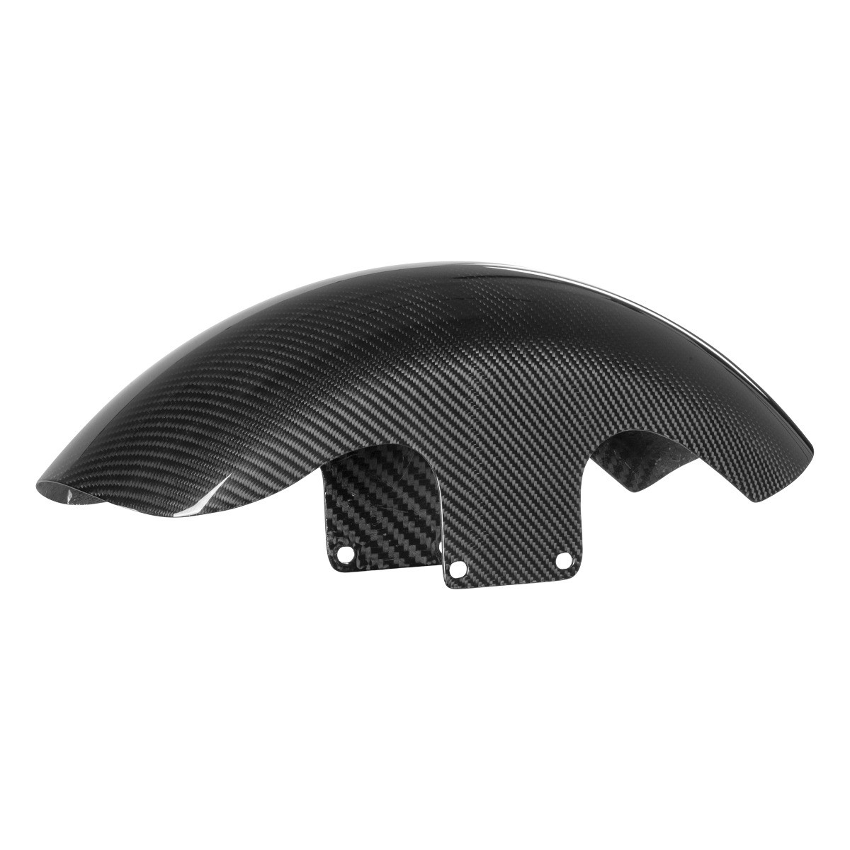 Hogworks Hogworkz® 100% Carbon Fiber Chopped 21" Front Fender for Harley® Touring '96-'25