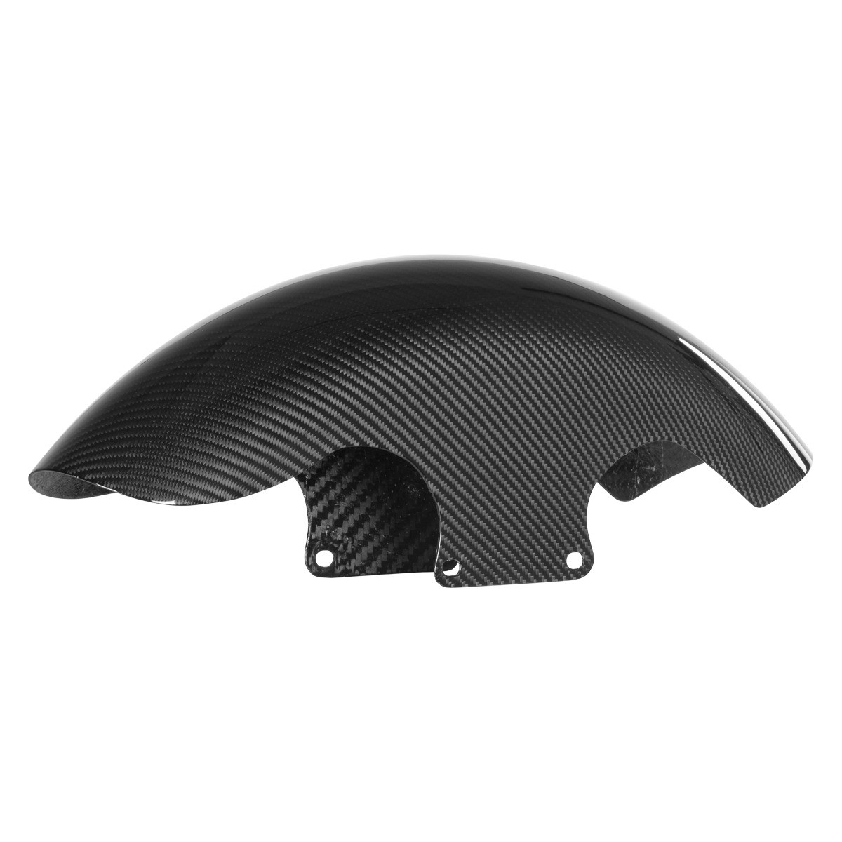 Hogworks Hogworkz® 100% Carbon Fiber Chopped 21" Front Fender for Harley® Touring '23.5-'25