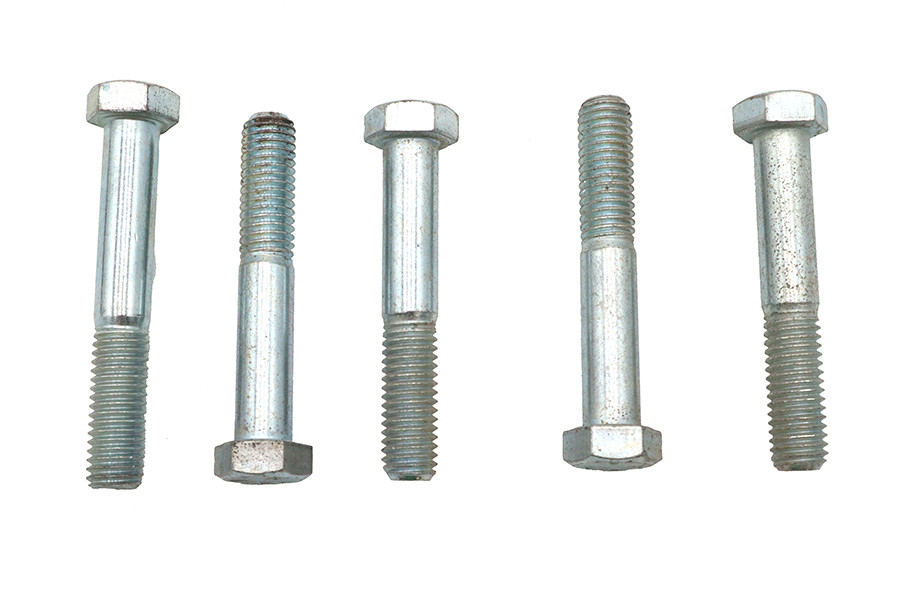 V-Twin - Zinc Hex Cap Bolts 1/2 inch-13 x 3 inch