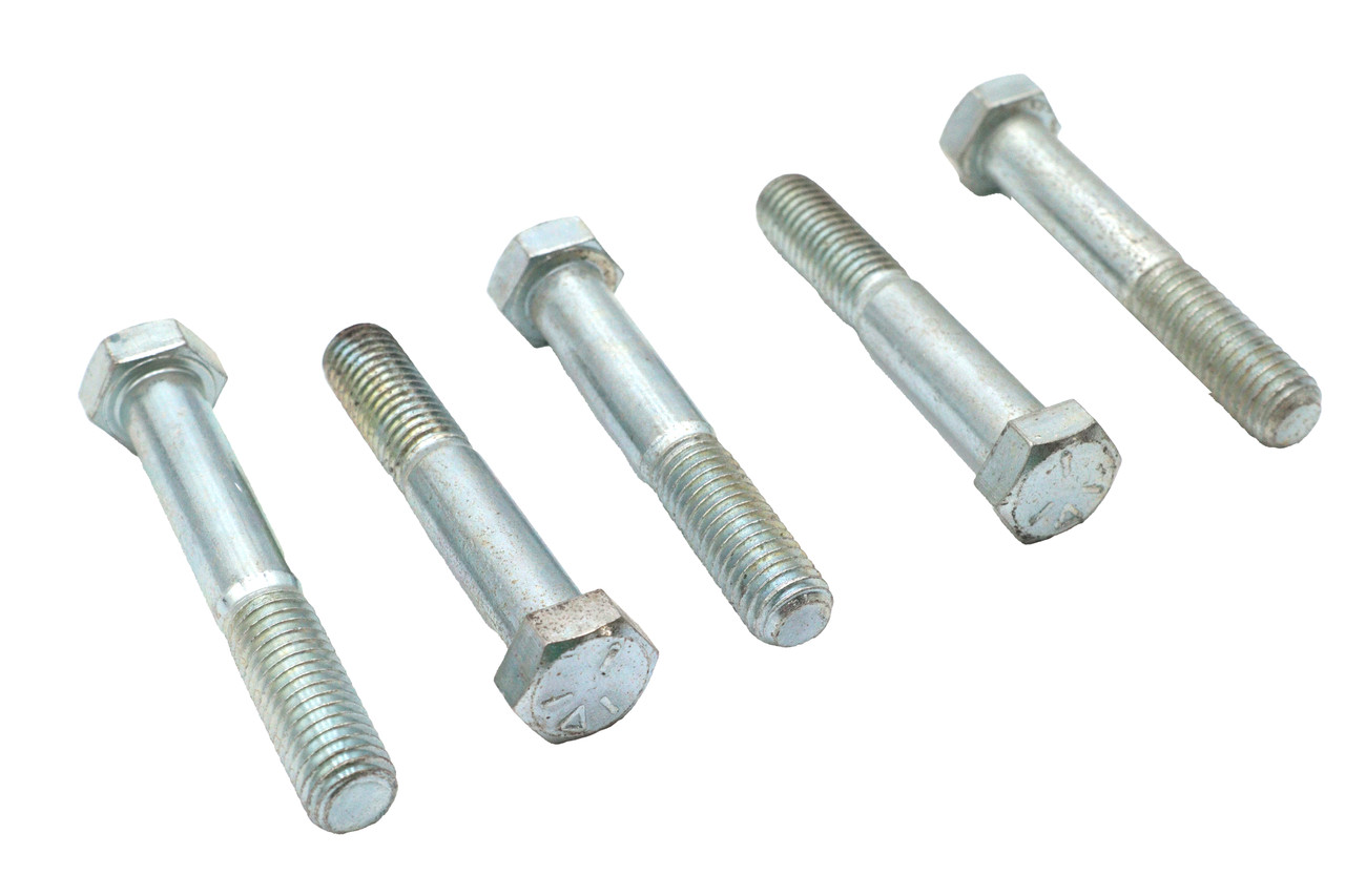 V-Twin - Zinc Hex Cap Bolts 1/2 inch-13 x 3 inch