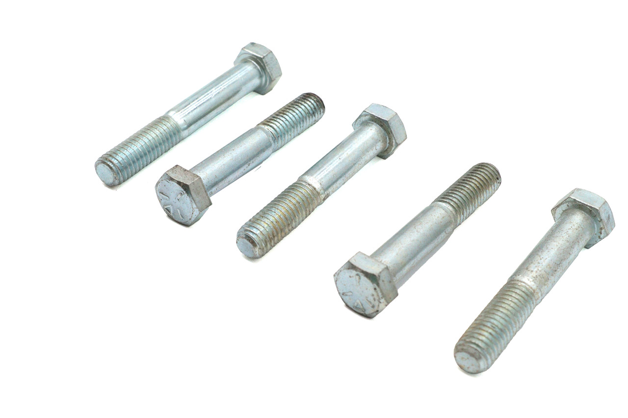 V-Twin - Zinc Hex Cap Bolts 1/2 inch-13 x 3 inch