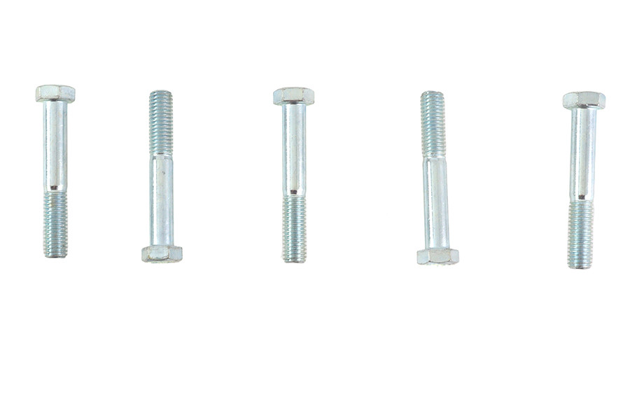 V-Twin - Zinc Hex Cap Bolts 1/2 inch-13 x 3-1/4 inch