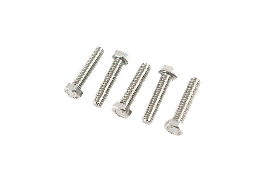 V-Twin - Zinc Hex Cap Bolts 1/2 inch-13 x 3-1/2 inch