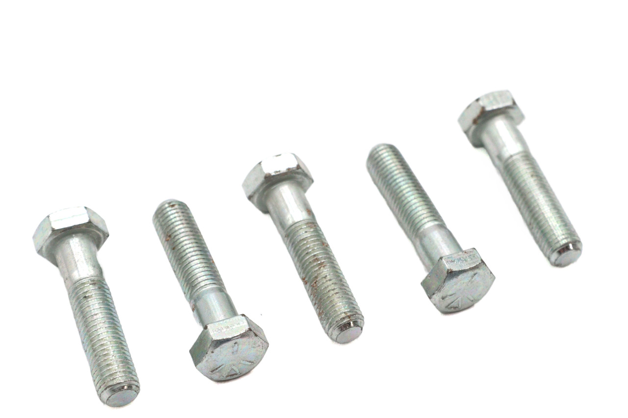 V-Twin - Zinc Hex Cap Bolts 5/16 inch-24 x 1-3/8 inch