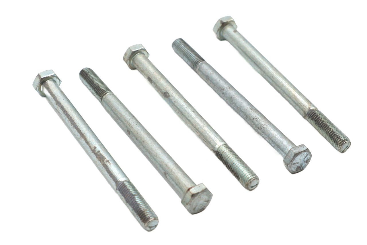 V-Twin - Zinc Hex Cap Bolts 5/16 inch-24 x 4 inch