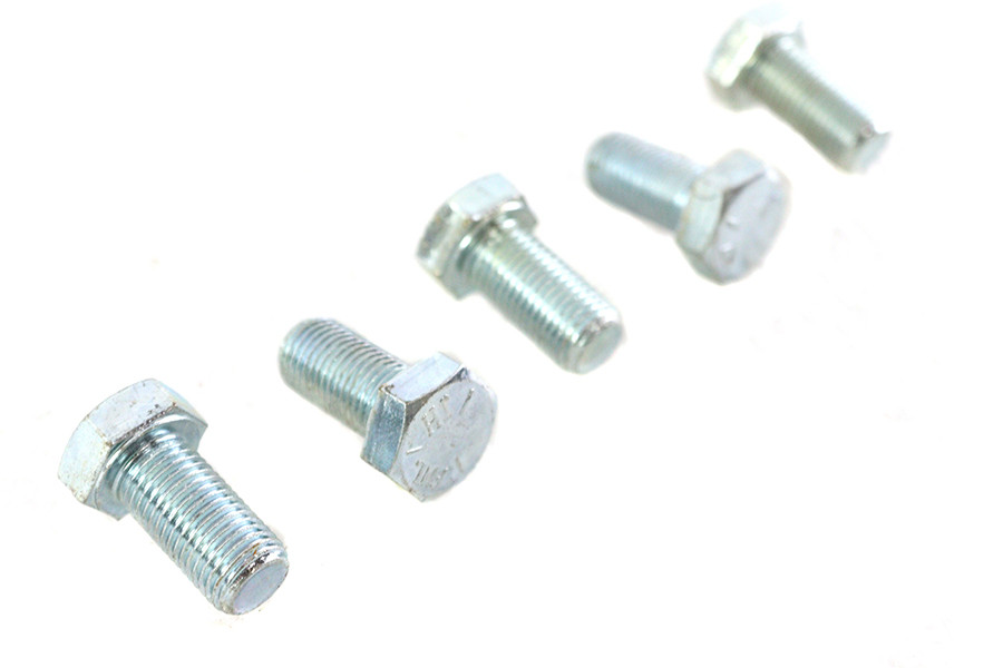 V-Twin - Zinc Hex Cap Bolts 3/8 inch-24 x 3/4 inch