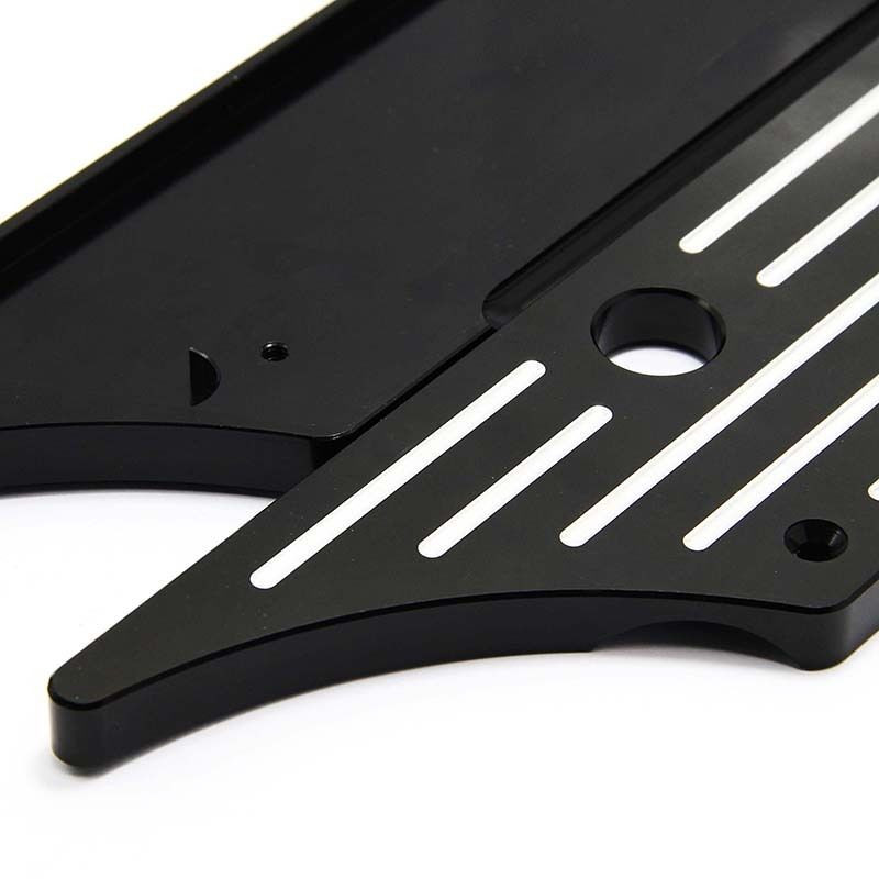 Hogworks Straight Edge Latch Covers for Harley® Saddlebags '94-'13