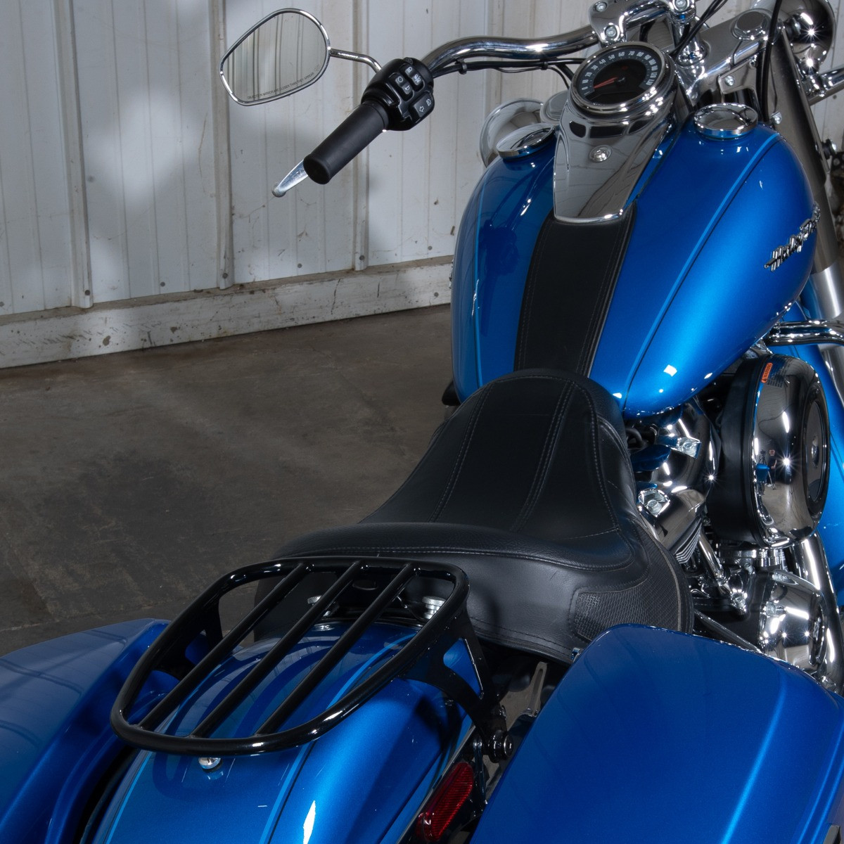 Hogworks Solo Luggage Rack for Harley® Softail Slim/Street Bob '18-'25