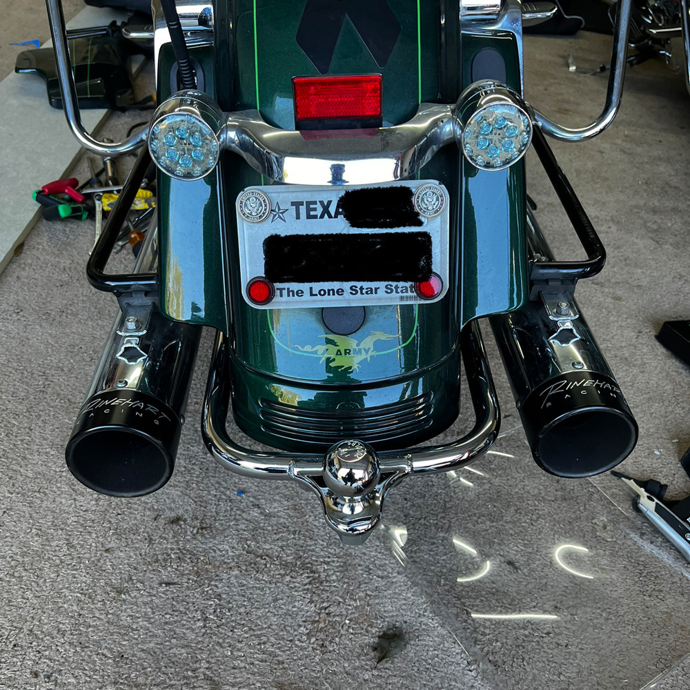Hogworks Motorcycle Trailer Hitch & Receiver for Harley® Touring '09-'25