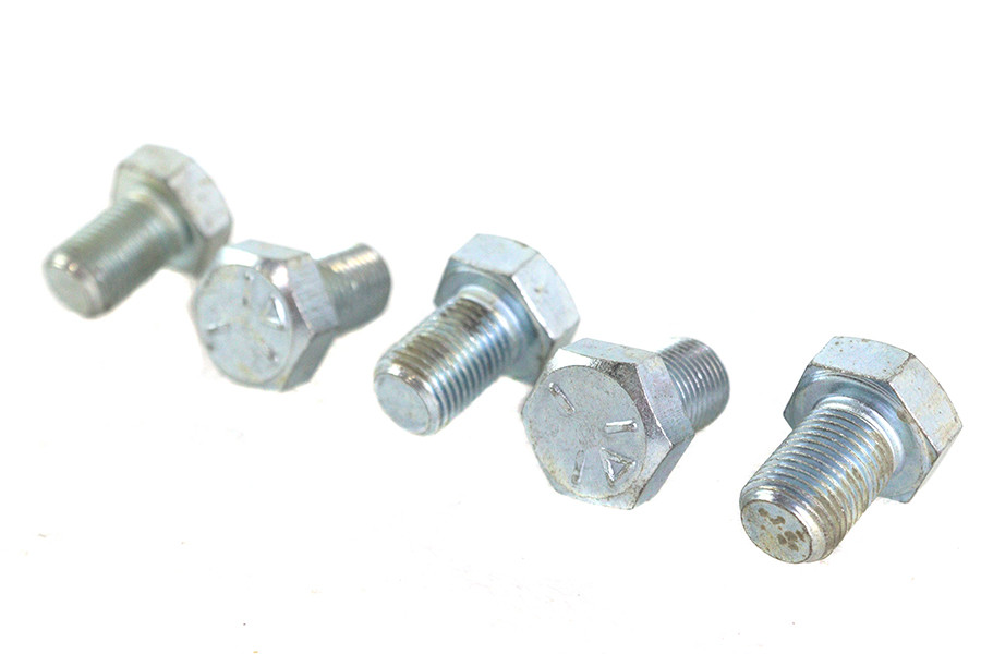 V-Twin - Zinc Hex Cap Bolts 1/2 inch-20 x 3/4 inch
