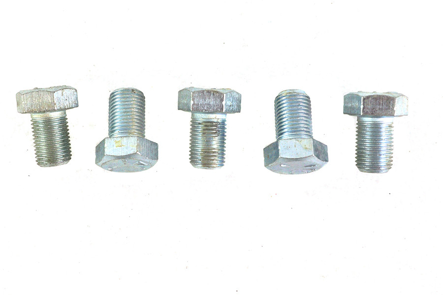 V-Twin - Zinc Hex Cap Bolts 1/2 inch-20 x 3/4 inch