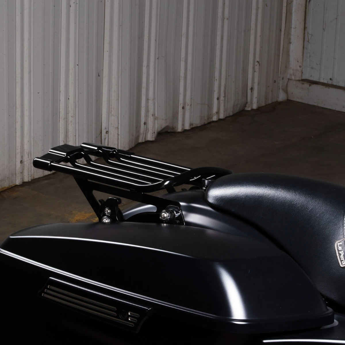 Hogworks Air Glide Two Up Luggage Rack for Harley Touring '09-'25