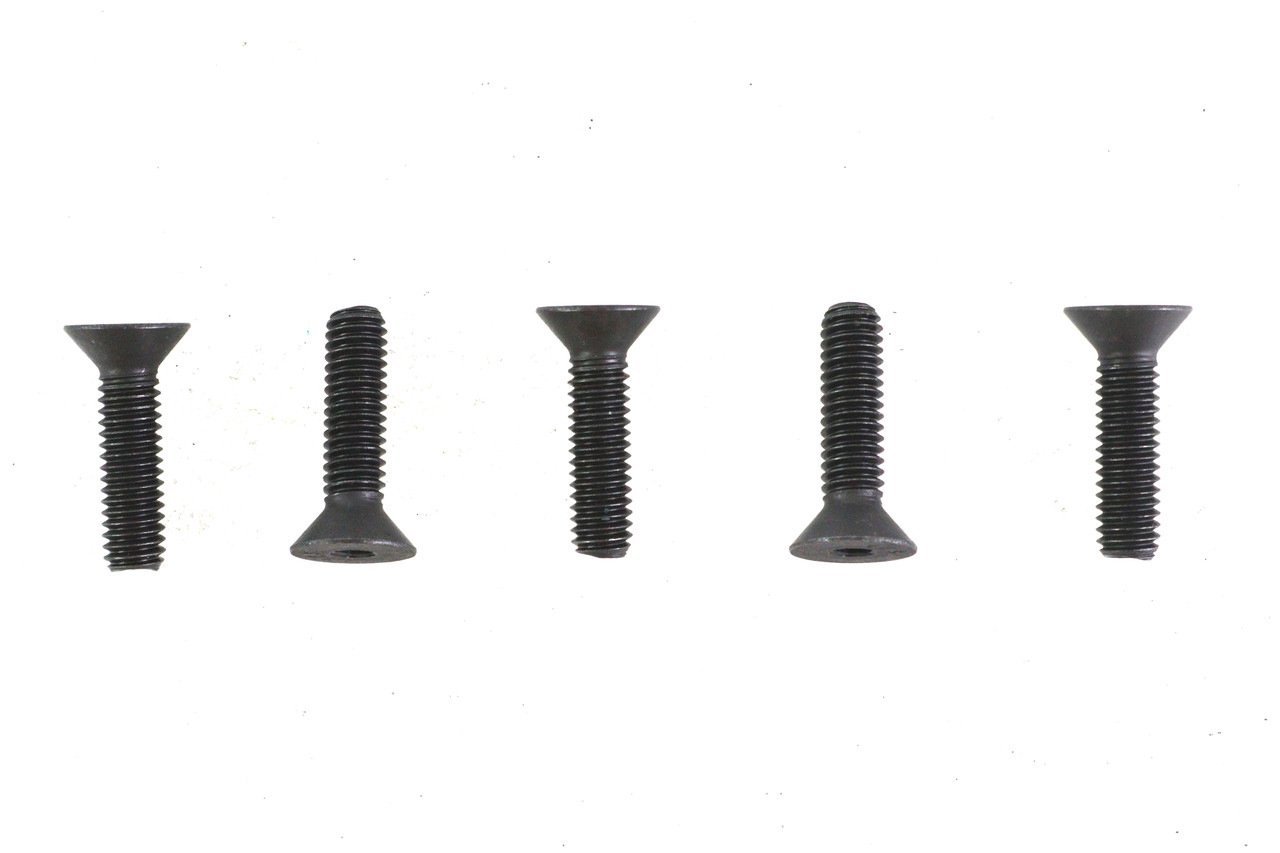 V-Twin - Allen Flat Head Screws Black 5/16 inch-18 x 1-1/4 inch