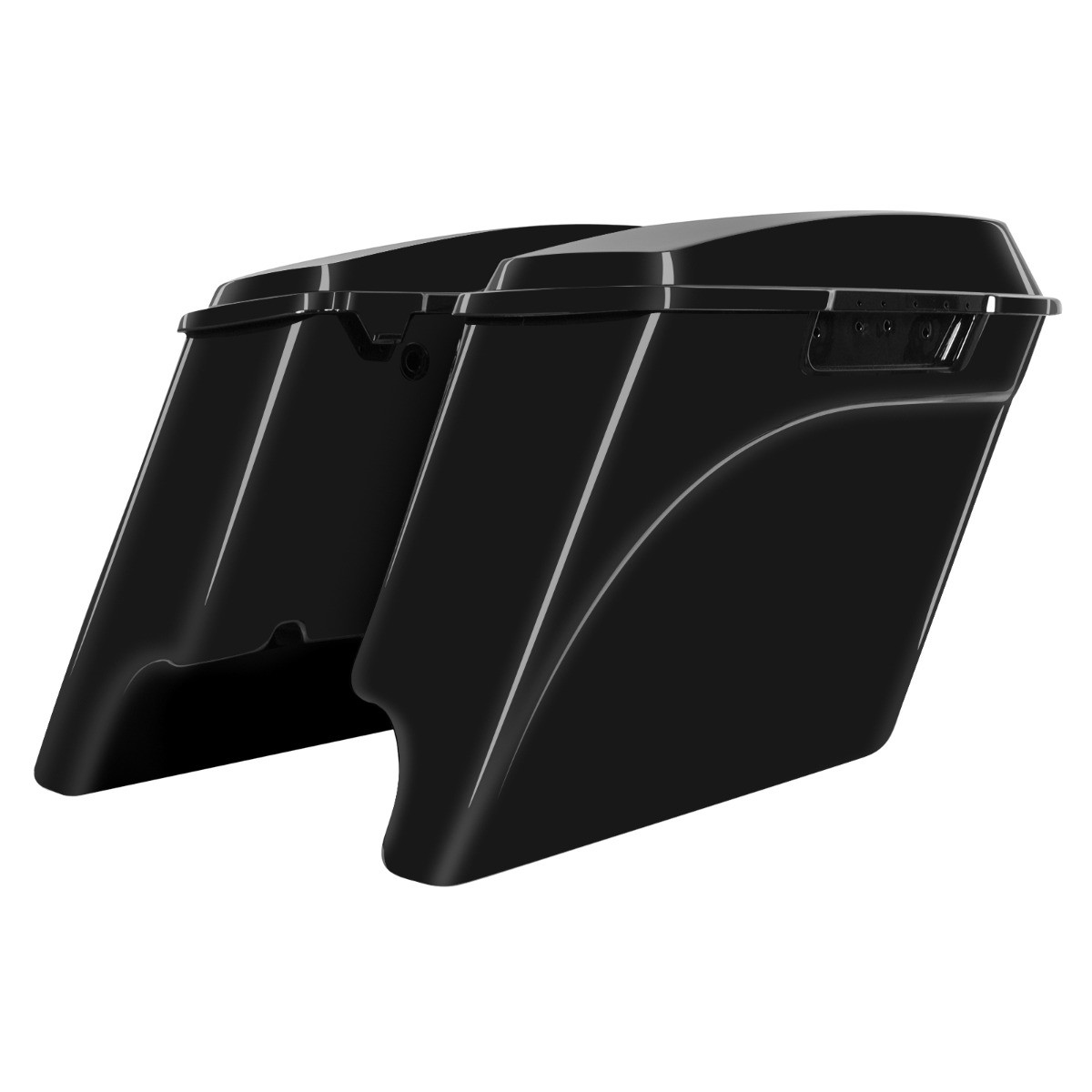 Hogworks Stretched Saddlebags 4" Extended for Harley® Touring '94-'13