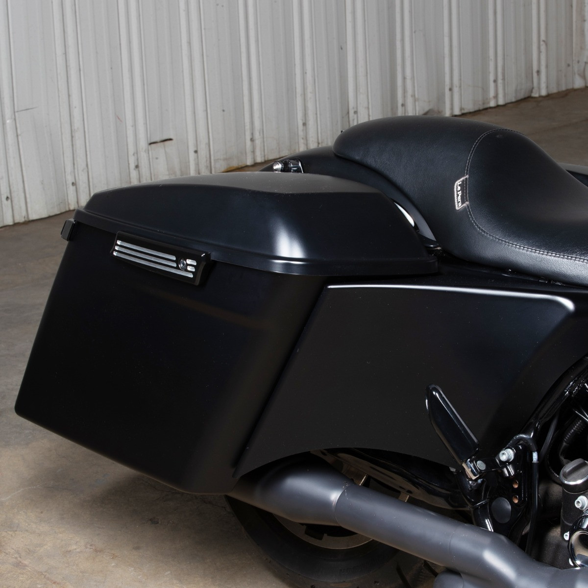 Hogworks 4" Dual Cut Stretched Saddlebags for Harley® Touring '14-'25