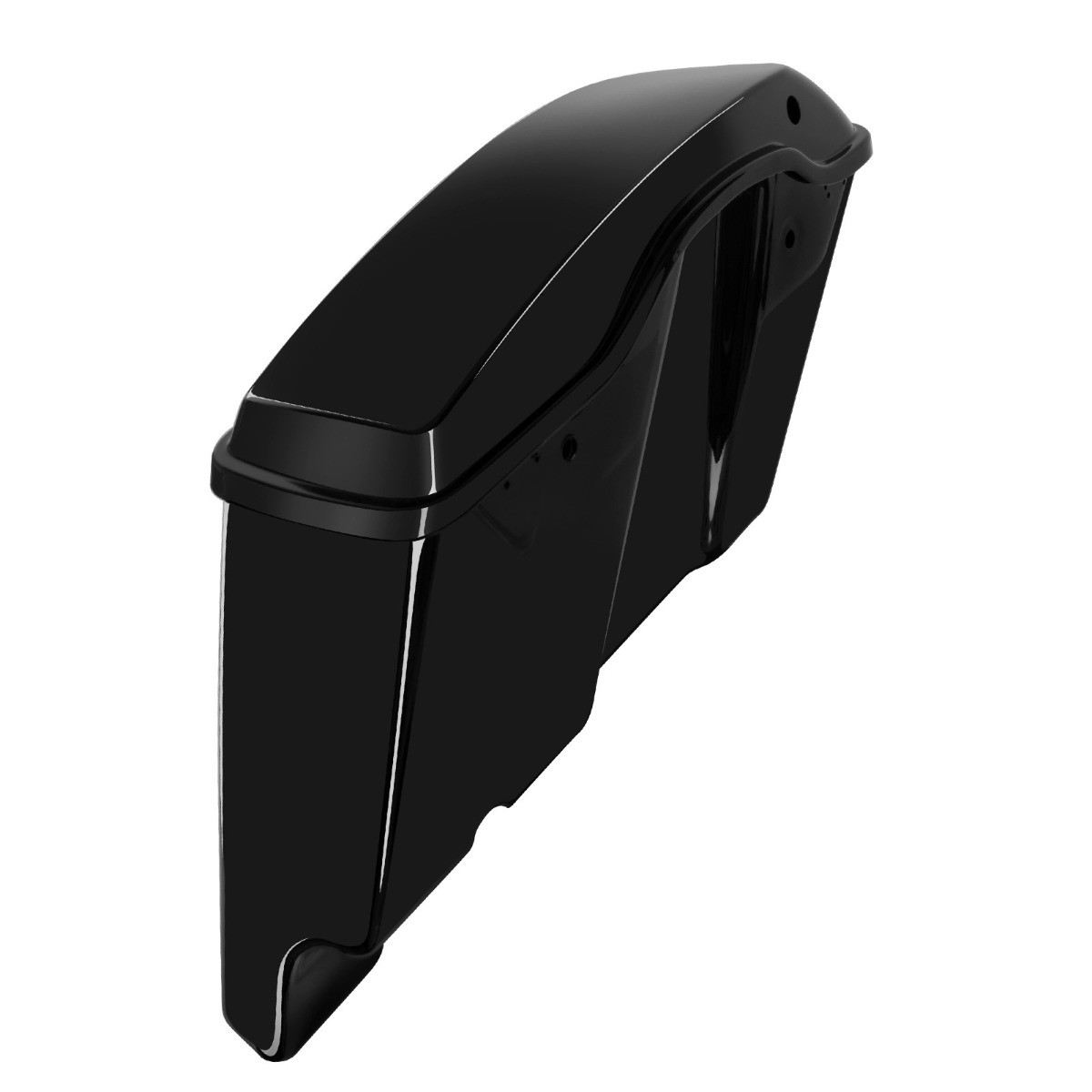 Hogworks 4" Dual Cut Stretched Saddlebags for Harley® Touring '14-'25