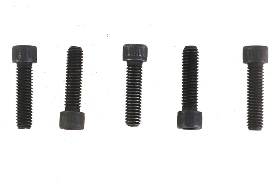 V-Twin - 5/16 inch-18 X 1-1/4 inch Allen Socket Cap Screw Black