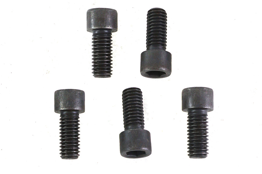 V-Twin - 7/16 inch-14 x 1 inch Allen Socket Cap Screw Black