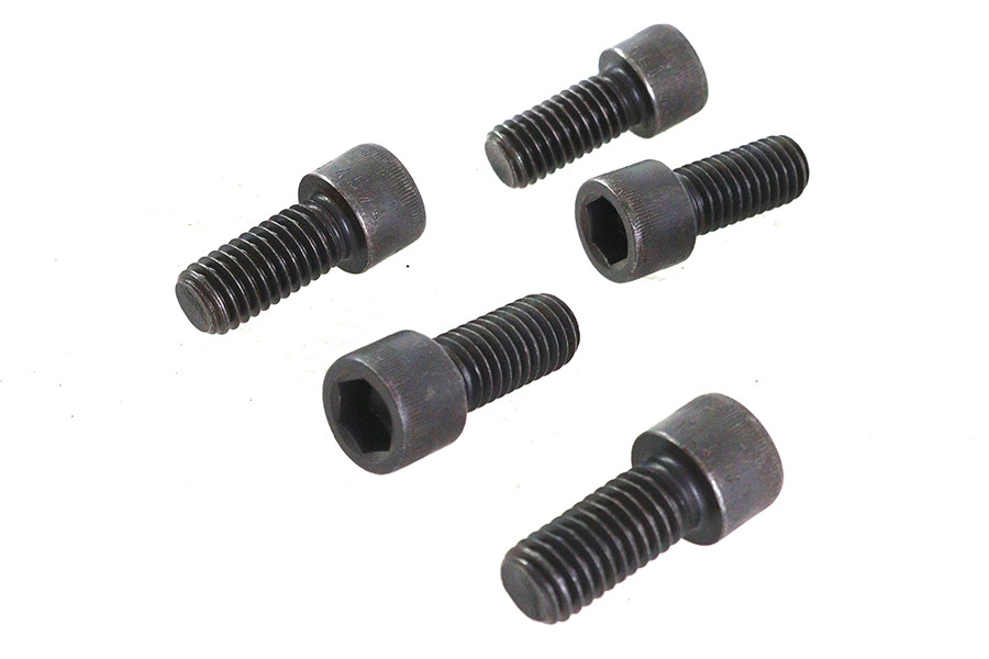 V-Twin - 7/16 inch-14 x 1 inch Allen Socket Cap Screw Black