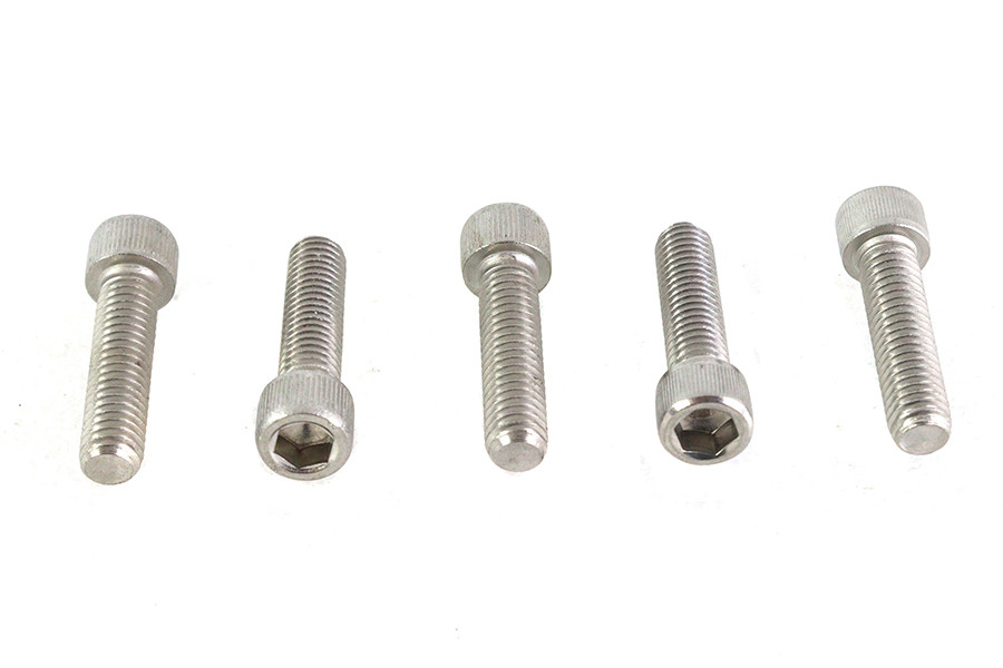 V-Twin - 39mm Triple Tree Bolt Set Stainless Steel