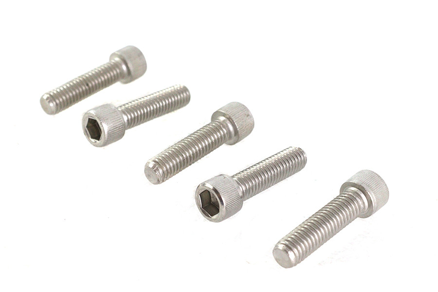 V-Twin - 39mm Triple Tree Bolt Set Stainless Steel