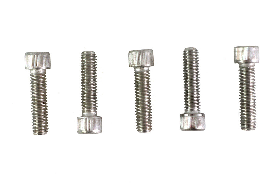 V-Twin - 39mm Triple Tree Bolt Set Stainless Steel