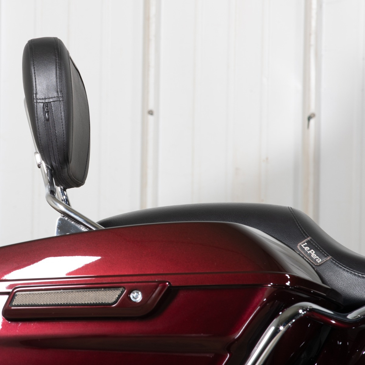 Hogworks Detachable Shorty Sissy Bar Backrest for Harley® Touring '09-'25