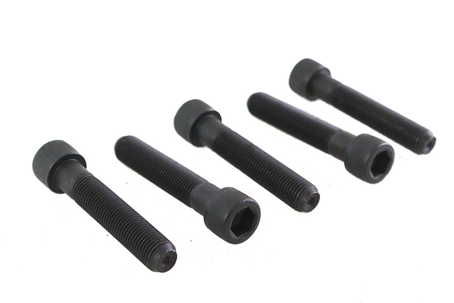 V-Twin - 3/8 inch-24 x 2 inch Allen Socket Cap Screw Black
