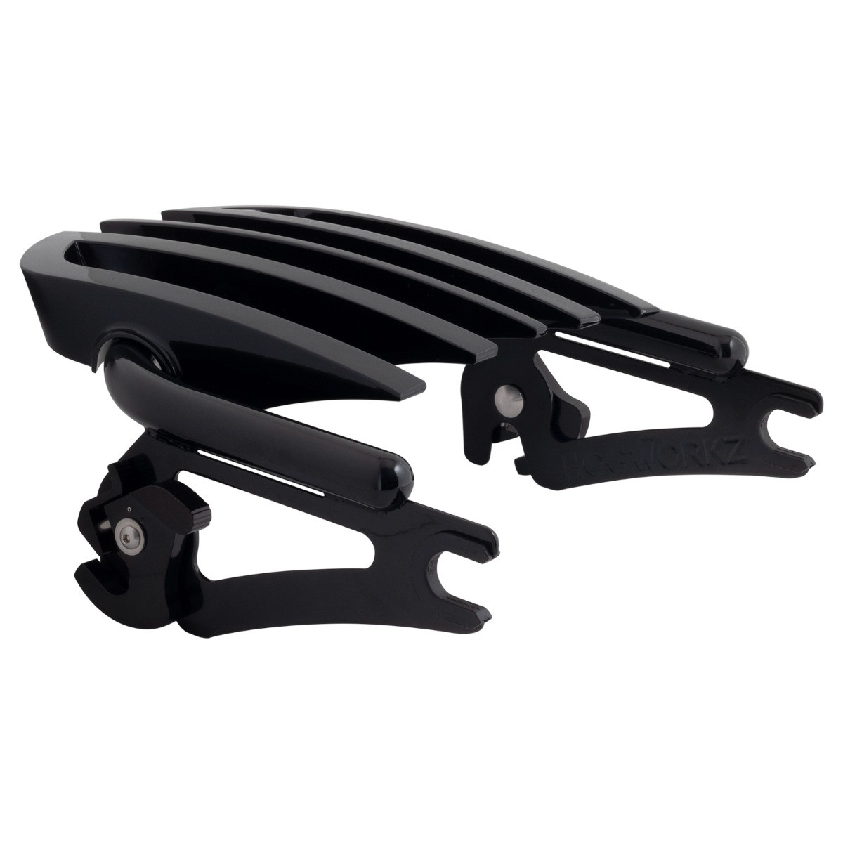 Hogworks Detachable Stealth B2 Luggage Rack for Harley® Touring '09-'25