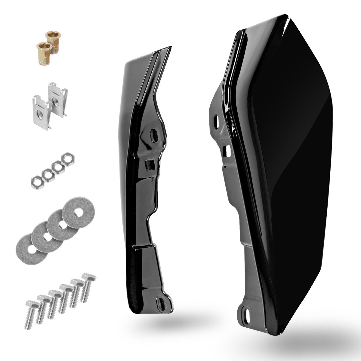 Hogworks Mid-frame Air Deflectors for Harley® Touring '09-'25