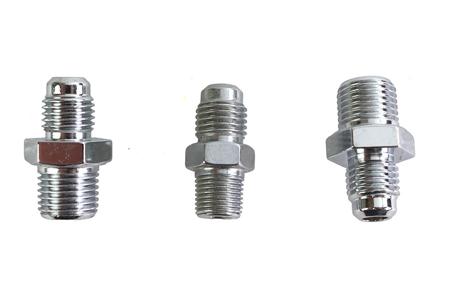 Colony - Chrome Oil Line Fitting
