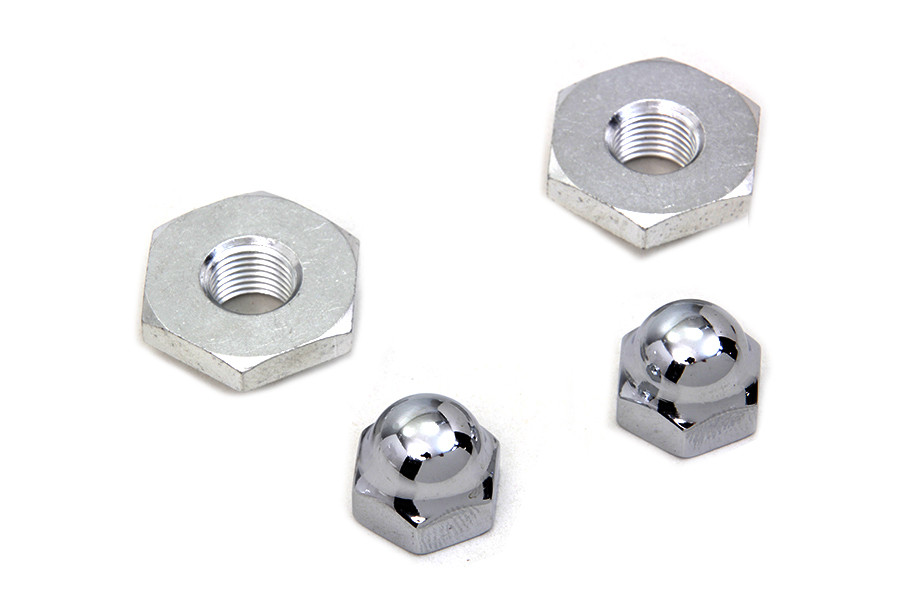 Colony - Cadmium Acorn Nut and Retainer Kit