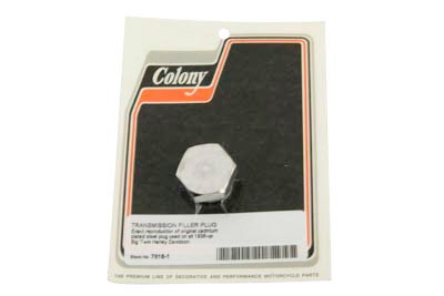 Colony - Cadmium Transmission Fill Plug 7/8 inch X 18 Thread