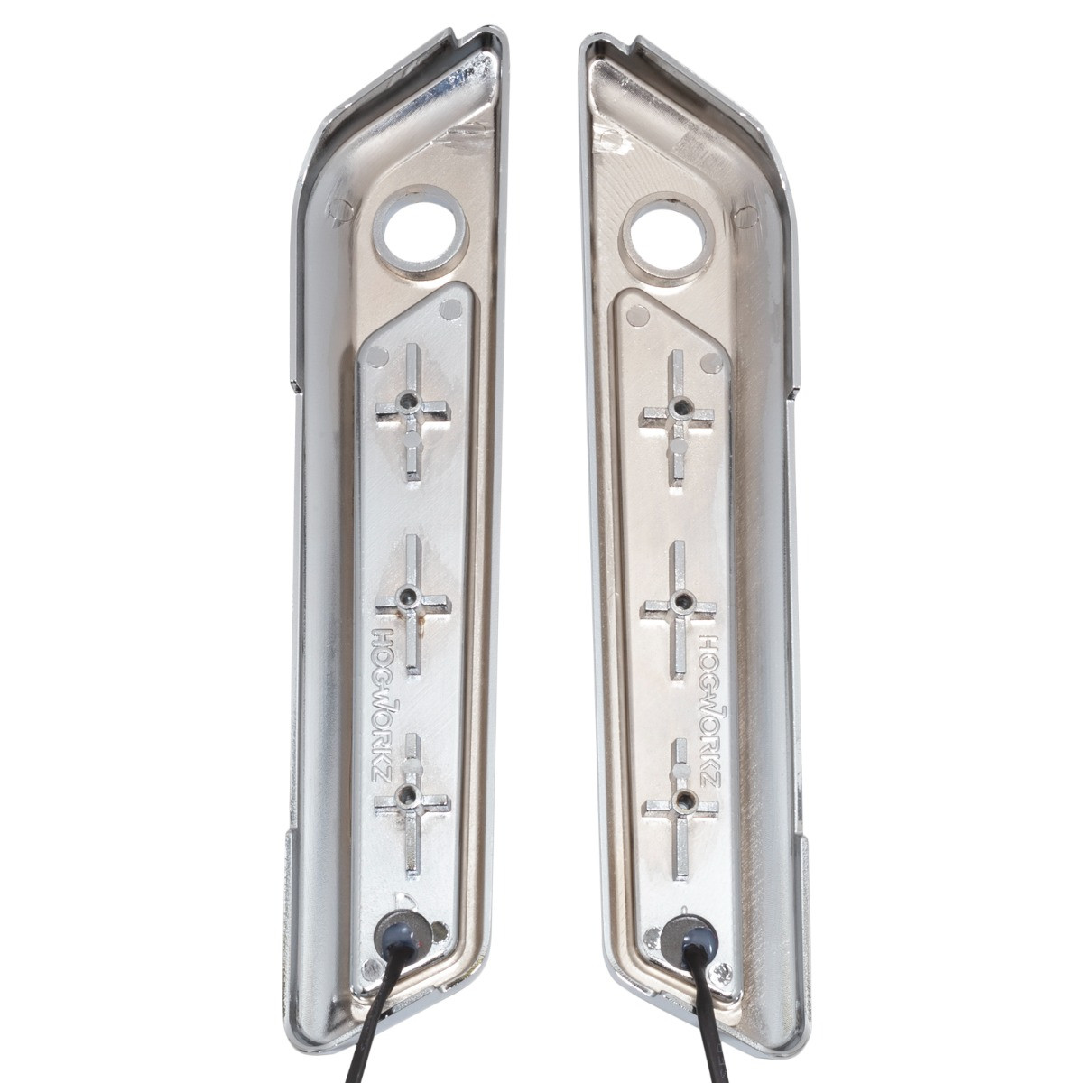 Hogworks Saddlebag Led Latch Coverz for Harley® Touring '14-'25 - Smoked Lens