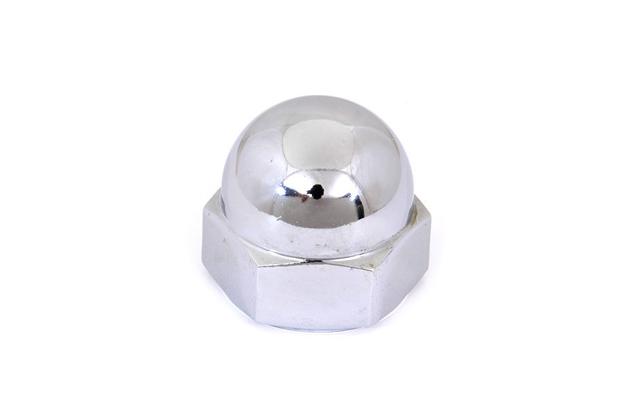 V-Twin - Chrome Acorn Stem Nut