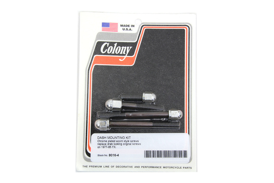 Colony - Chrome Acorn Dash Cover Screw