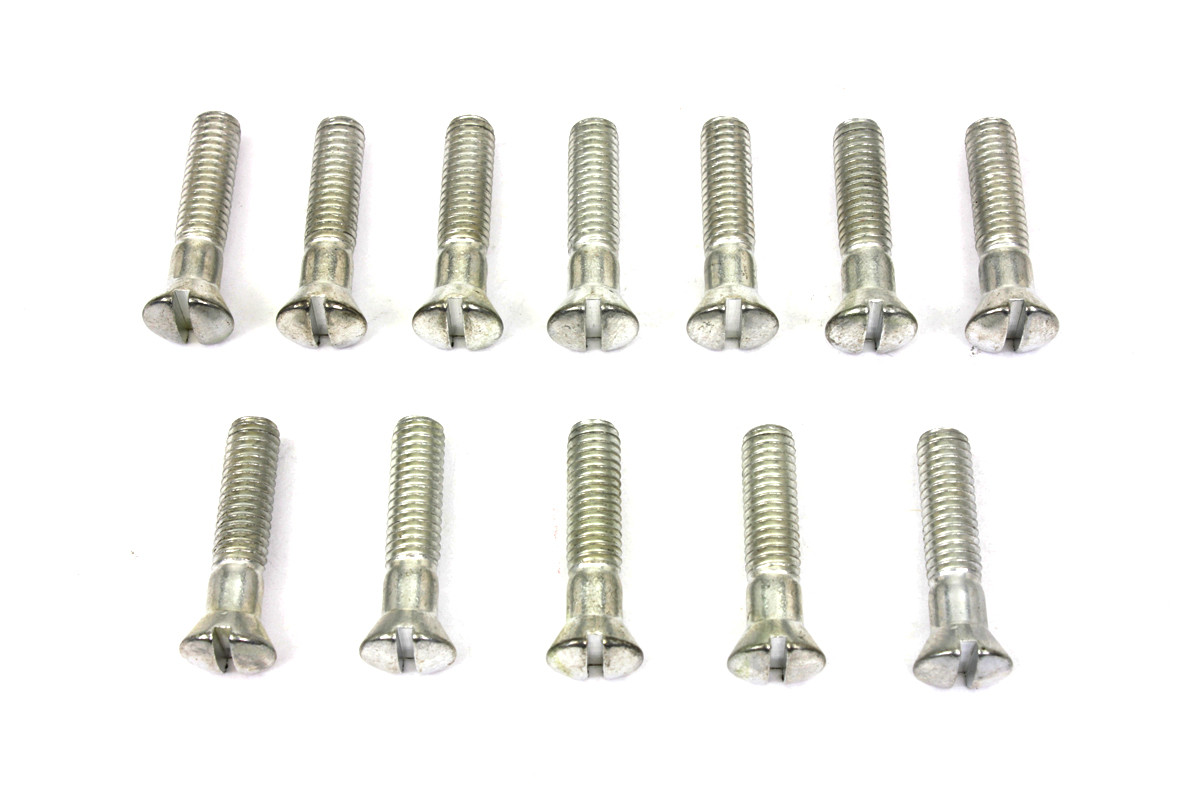 Colony - Cadmium Cam Cover Stock Slotted Screws