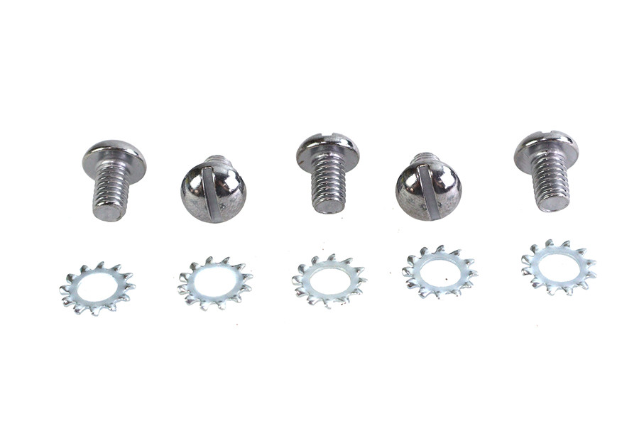 Colony - Chrome Wheel Hub Star Cover Screws