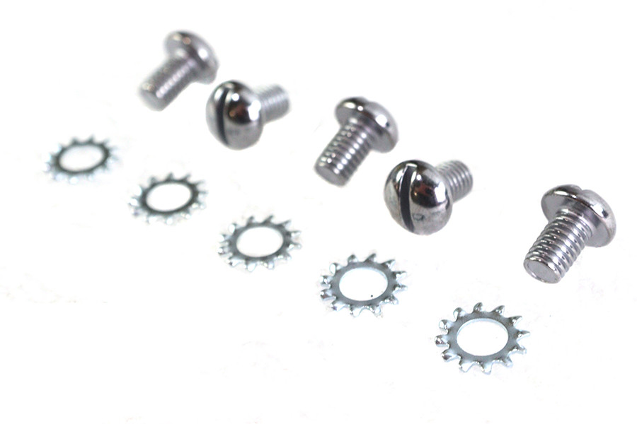 Colony - Chrome Wheel Hub Star Cover Screws