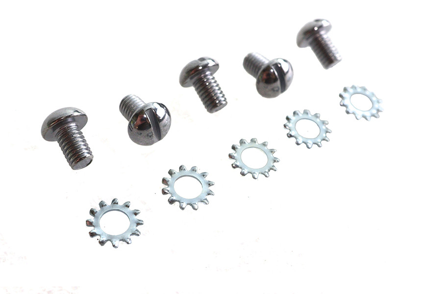 Colony - Chrome Wheel Hub Star Cover Screws