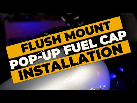 Hogworks Flush Mount Pop-up Gas Cap for Harley-davidson®