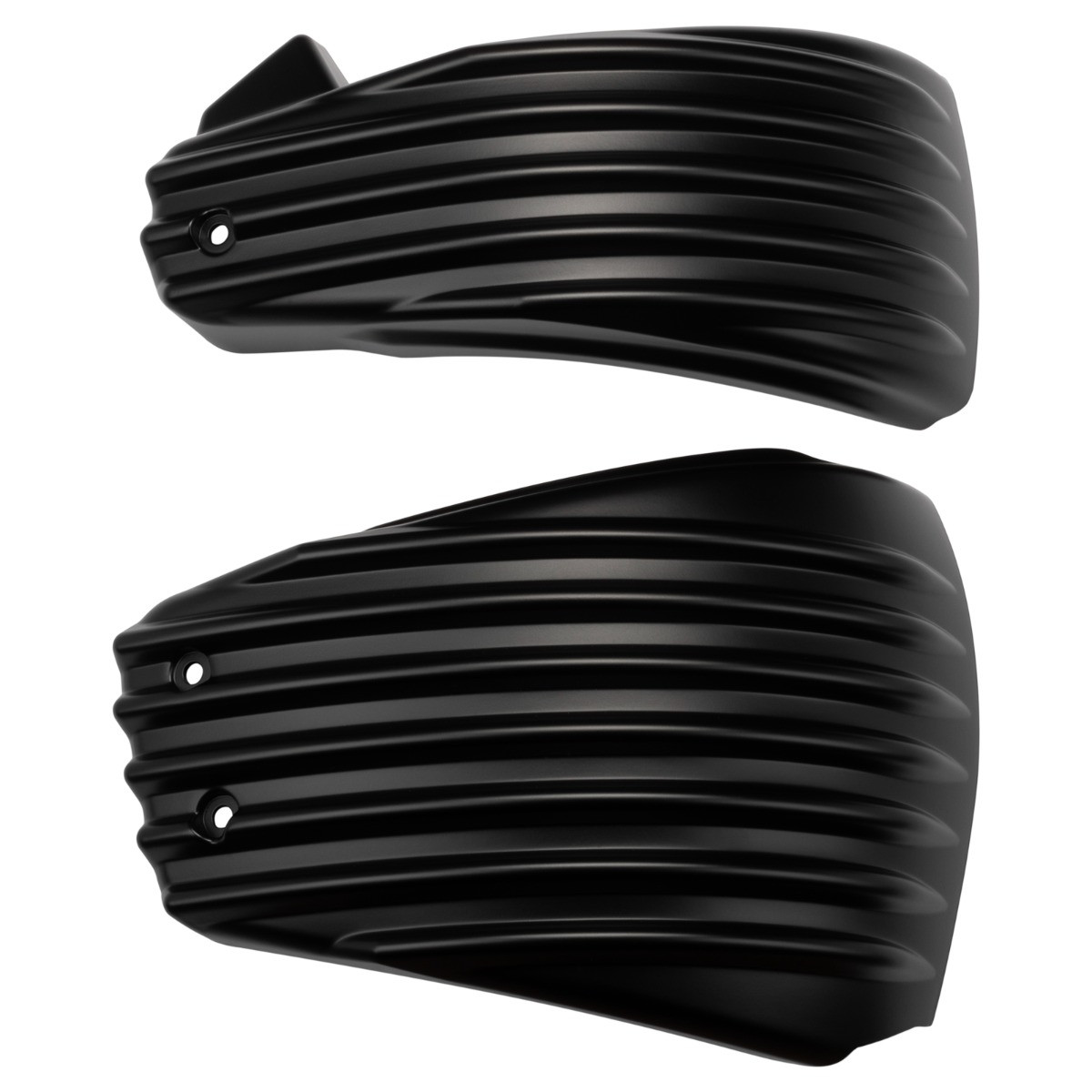 Hogworks Ribbed Battery Covers for Harley® Softail '18-'25