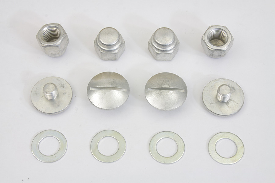 Colony - Cadmium Rocker Shaft End Cap Nut Slot Type