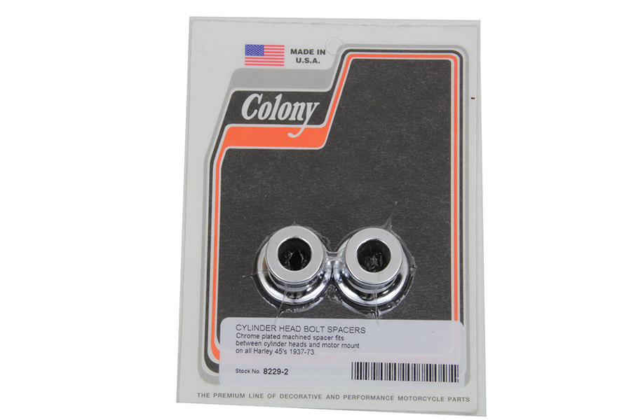 Colony - Chrome Top Motor Mount Headbolt Spacer