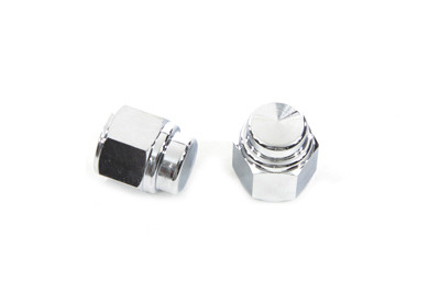 V-Twin - Chrome Cap Nut Fine 1/2 inch-20 Thread