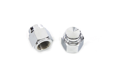 V-Twin - Chrome Cap Nut Fine 1/2 inch-20 Thread