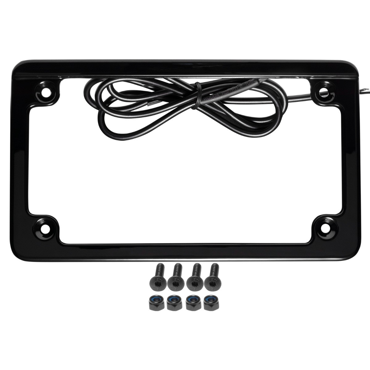 Hogworks Led Low Profile License Plate Frame for Harley-davidson® Motorcycles