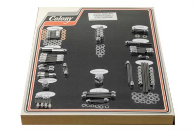 Colony - Engine Dress Up Cap Kit Chrome