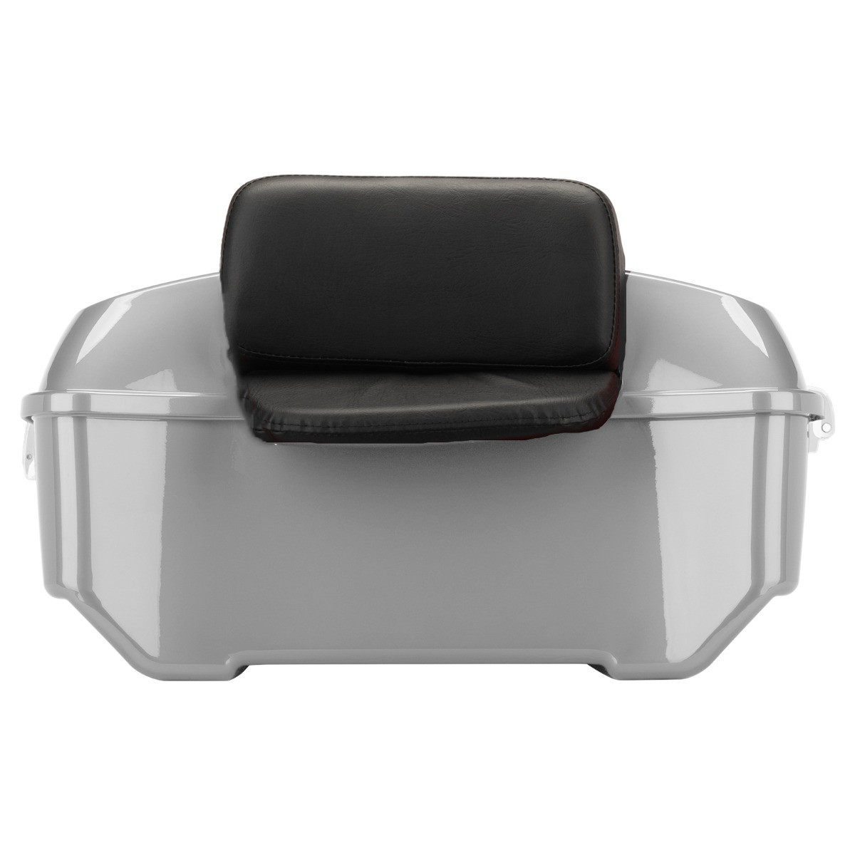 Hogworks King Tour Pack w/ Slim Backrest & Chrome Hardware for Harley® Touring '97-'25